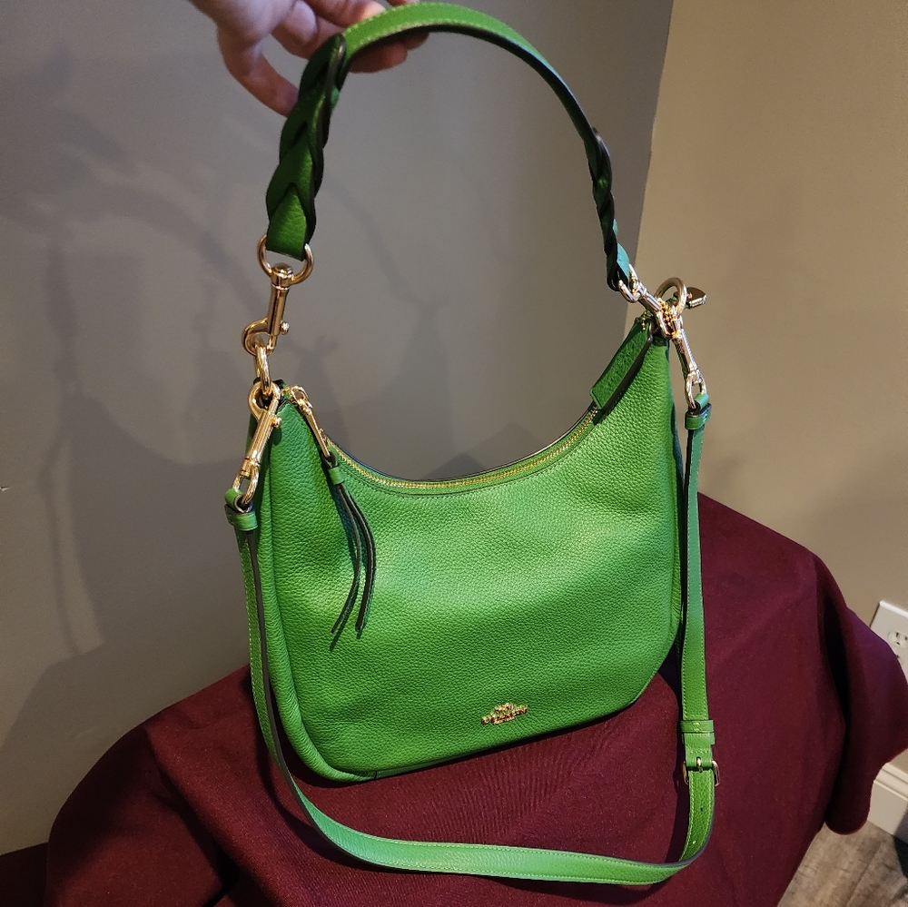 Green Coach Jules bag